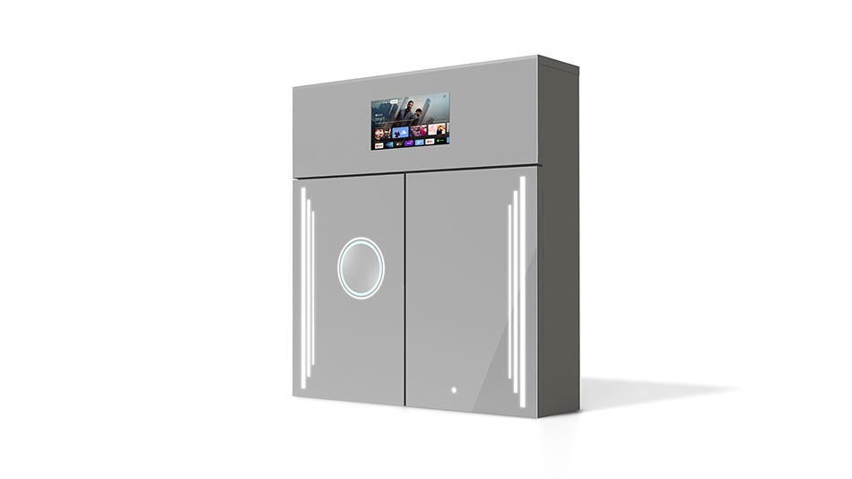 Multimedia Bathroom Cabinet LED