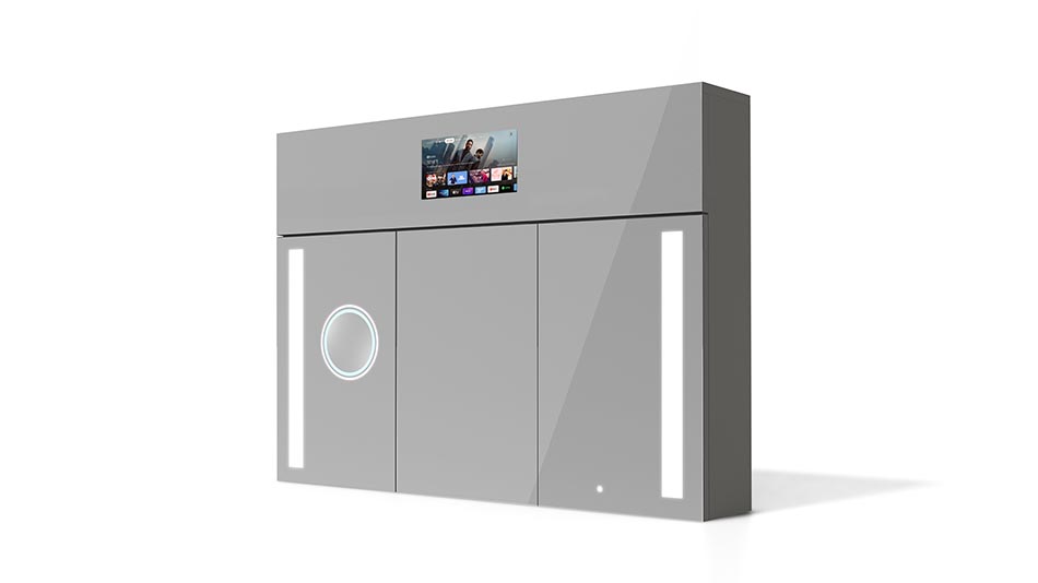 Multimedia Bathroom Cabinet LED