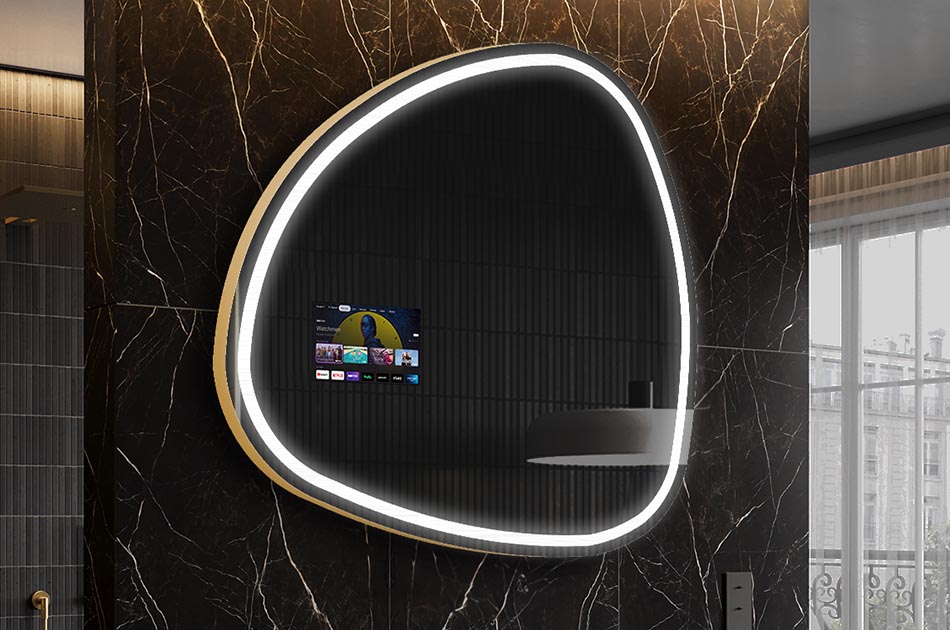 Artistic smart mirror with touch control – decorative mirror | ARTFORMA