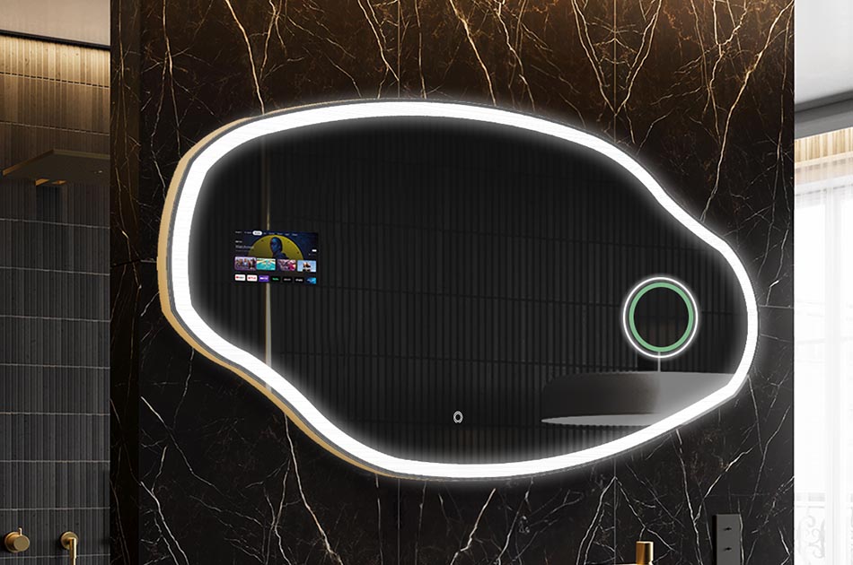 Artistic smart mirror with touch control – decorative mirror | ARTFORMA