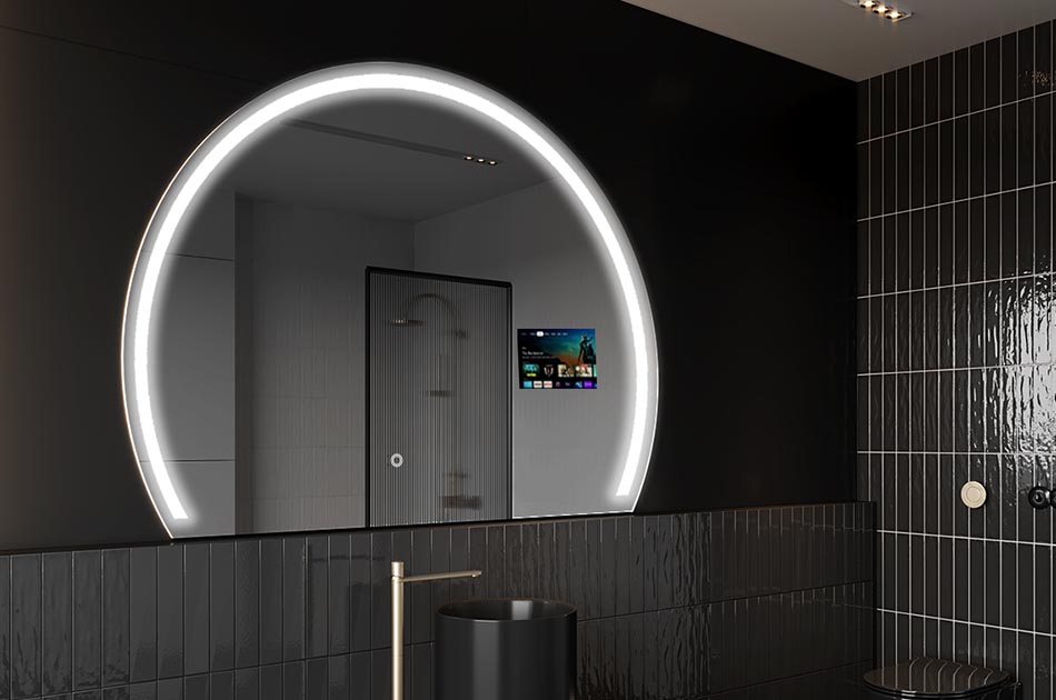 Artistic smart mirror with touch control – decorative mirror | ARTFORMA