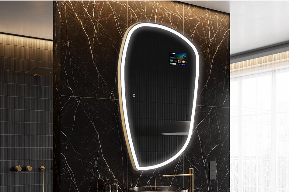 Artistic smart mirror with touch control – decorative mirror | ARTFORMA