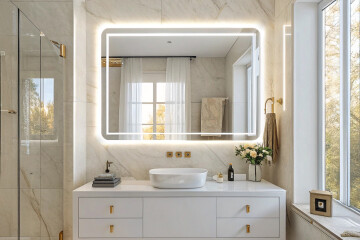 Rounded mirrors
