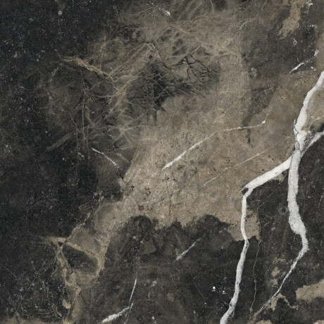 Glazed Porcelain Floor Tile 60x120, Black with Gold Veins, Glossy, Rectified A4H109 Pierre Black #13