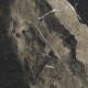 Glazed Porcelain Floor Tile 60x120, Black with Gold Veins, Glossy, Rectified A4H109 Pierre Black #14