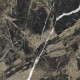 Glazed Porcelain Floor Tile 60x120, Black with Gold Veins, Glossy, Rectified A4H109 Pierre Black #34
