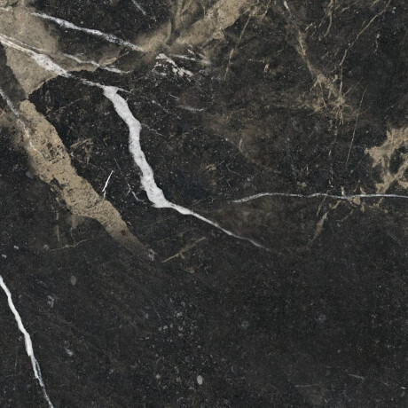 Glazed Floor Tile 60x120 with Gold Veins, Matte, Rectified, A4H110 Pierre Black #30