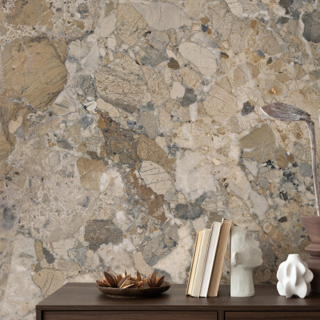 120x120 Floor Tile, Beige-Gray Marble, Matte Finish, A4H1112 Calda Ambrozia #2