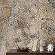 120x120 Floor Porcelain Tile, Beige-Gray Marble, Glossy Finish, A4H1113 Calda Ambrozia #6