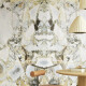 Bookmatch Porcelain Tile 120x280, white marble with gold veins, glossy finish A4H1118 Bellezza Bianca #5