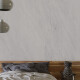 Glazed porcelain floor tile, 60x120 cm, light gray stone, matte finish, A4H1127 Agathos White #5