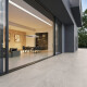 Glazed porcelain floor tiles, 120x120 cm, stone gray, matte, A4H1130 Agathos Grey #5