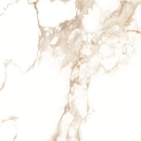 Glazed porcelain floor tile, 60x120 cm, white with gold veins, matte, rectified, A4H116 Varenna #3