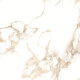 Glazed porcelain floor tile, 60x120 cm, white with gold veins, matte, rectified, A4H116 Varenna #6