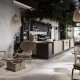 60x120 light gray floor tiles with a warm beige hue and a vein, matte finish, A4H140 Ermetica Bianco #3
