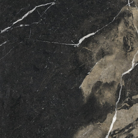 Large-format 120x280 cm black glossy porcelain tile with gold veins, rectified, A4H195 Pierre Black #10