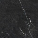 Pierre Black Glazed Porcelain Floor Tile, 120x120 cm, glossy black with gold veins, rectified, A4H197 #24