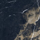 Large-format porcelain tile for flooring, 120x280 cm, Bookmatch, black gloss with gold veins, rectified, A4H203 Pierre Black #5