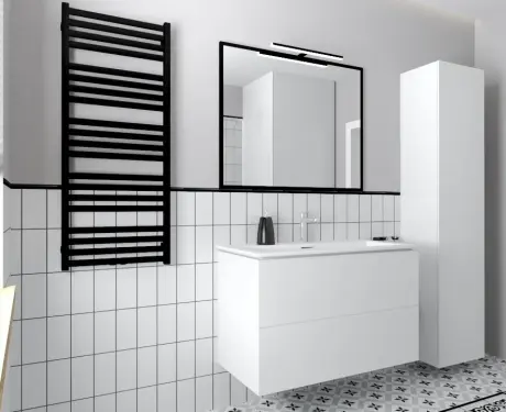 10x20 Wall Tile, White Matte, Flat, A4H23 Blanco Mate
