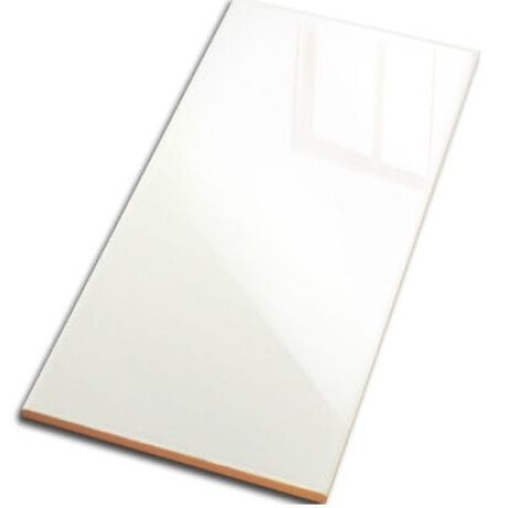 10x20 White Glossy Flat Wall Tile A4H24 Blanco Brillo #4