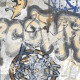 Glazed porcelain floor tile, 120x280 cm, matte gray, rectified, A4H248 City Graffiti Grey #7
