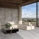 Glazed porcelain floor tile, 120x280 cm, matte gray, rectified, A4H250 City Grey #6