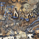 Large-format glazed porcelain floor tiles, 120x280 cm, matte, rectified, A4H262 City Graffiti Multicolor #3
