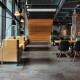 Large-format glazed porcelain floor tiles, 120x280 cm, matte brown, rectified, A4H264 City Multicolor #8