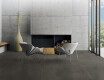 Glazed porcelain floor tile, 60x120 cm, dark gray concrete, matte, rectified, A4H327 Massive Dimgray