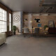 Glazed porcelain floor tile, 60x120 cm, dark gray concrete, matte, rectified, A4H327 Massive Dimgray #2