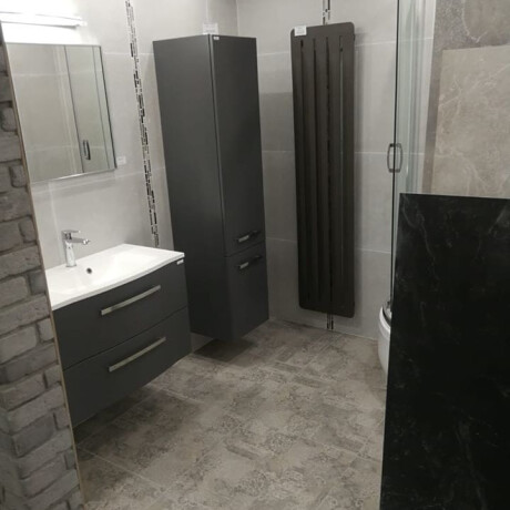 60x60 Floor Tile, Carpet Grigio, Matte, Rectified, A4H34 Patchwork #2