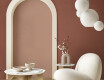 Glazed porcelain floor tile, 60x120 cm, matte pink, rectified, A4H365 Mood Gentle