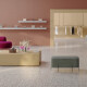 Large-format 120x280 cm green matte rectified porcelain tile A4H367 Mood Verve #8
