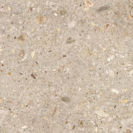 Glazed porcelain floor tile, 120x120 cm, beige terrazzo, matte finish, rectified, A4H407 Ceppo Di Gre Warm #4