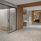 Glazed porcelain floor tile, 120x120 cm, beige terrazzo, matte finish, rectified, A4H407 Ceppo Di Gre Warm #5