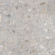 Glazed porcelain floor tile, 120x120 cm, matte terrazzo gray, rectified, A4H417 Ceppo Di Gre Multi #2