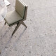 Glazed porcelain floor tile, 60x120 cm, light gray, matte, rectified, A4H418, Ceppo Di Gre Multi Terrazzo #10