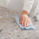 Glazed porcelain floor tile, 60x120 cm, light gray, matte, rectified, A4H418, Ceppo Di Gre Multi Terrazzo #14