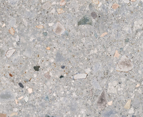 Glazed porcelain floor tile, 60x120 cm, light gray, matte, rectified, A4H418, Ceppo Di Gre Multi Terrazzo