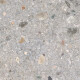 Glazed porcelain floor tile, 60x120 cm, light gray, matte, rectified, A4H418, Ceppo Di Gre Multi Terrazzo #2
