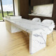 Glazed porcelain floor tile, 120x280 cm, matte finish with gray veining, rectified, A4H452 Statuario Superiore #8