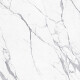 Glazed 120x120 floor tile, glossy finish with gray veining, rectified, A4H454 Statuario Superiore #6
