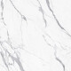 Glazed porcelain floor tile, 120x120 cm, matte finish with gray veining, rectified, A4H455 Statuario Superiore #5