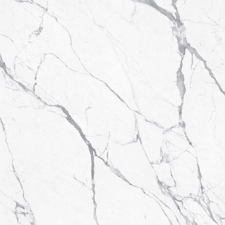 Glazed porcelain floor tile, 120x120 cm, matte finish with gray veining, rectified, A4H455 Statuario Superiore #7