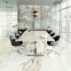 Large-format 120x270 cm porcelain tile with gray veins, matte finish, rectified, A4H463 Calacatta #14