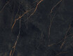 Large-format 120x280 porcelain tile, black marble with gold veins, glossy finish, A4H474 Sant Loreno