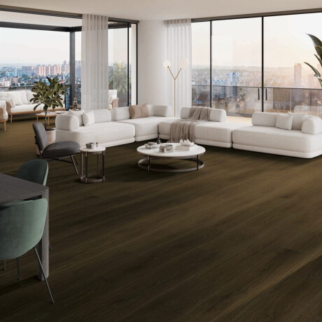 Wood-look floor tiles, 23x120, matte walnut, A4H500 Origen Walnut #2