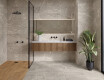 Veined stone-effect floor tile, 100x100, matte, gray A4H506 Volterra Grey