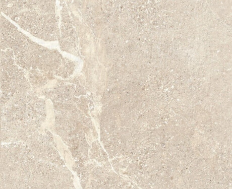 Veined stone-effect floor tile, 100x100, matte, gray-beige taupe, A4H508 Volterra Bone