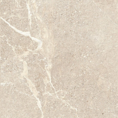Veined stone-effect floor tile, 100x100, matte, gray-beige taupe, A4H508 Volterra Bone #1
